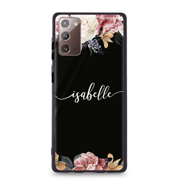 Art of Classic Floral Samsung Note 20 Glass Case Online