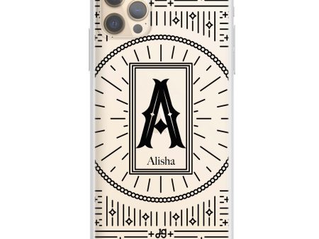 Artistic Monogram II iPhone 12 Pro Max Ultra Clear Case Online