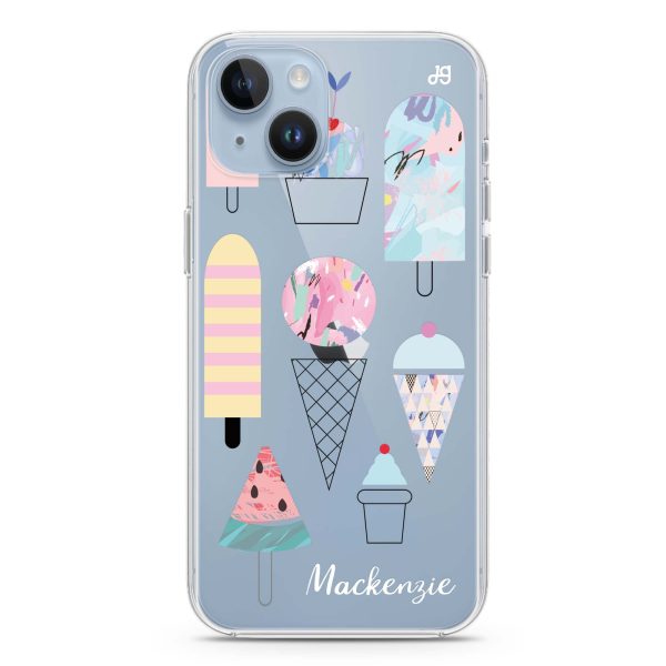 Artistic Ice cream II iPhone 14 Ultra Clear Case For Discount