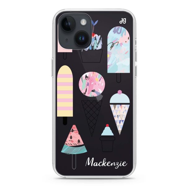 Artistic Ice cream II iPhone 13 Mini Ultra Clear Case For Cheap