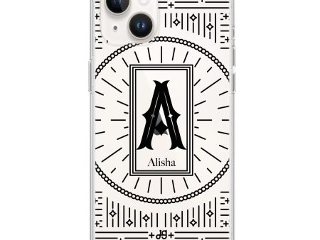 Artistic Monogram II iPhone 14 Plus Ultra Clear Case on Sale