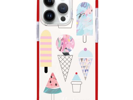 Artistic Ice cream II iPhone 12 Pro Max Ultra Shockproof Case For Cheap