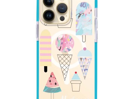 Artistic Ice cream II iPhone 14 Pro MagSafe Compatible Ultra Shockproof Case For Discount