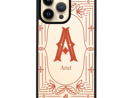 Artistic Monogram I iPhone 15 Pro Impact Guard Bumper Case Discount