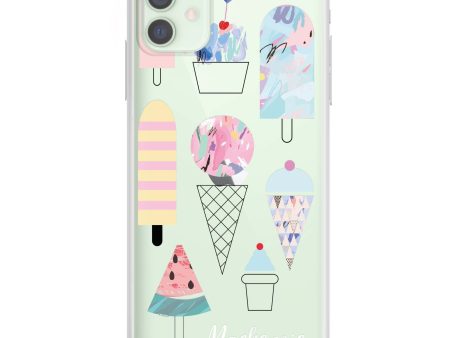 Artistic Ice cream II iPhone 12 Ultra Clear Case Online Hot Sale