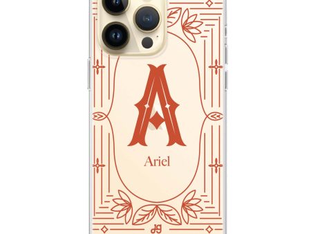 Artistic Monogram I iPhone 13 Pro Max Ultra Clear Case Online Sale