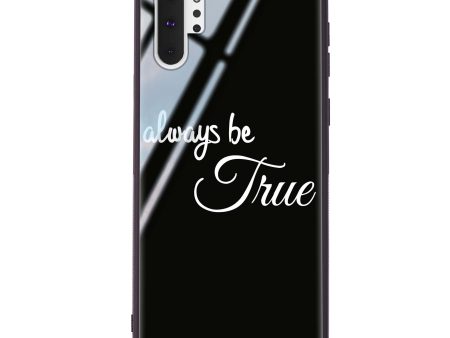 Always be true love with passion II Samsung Note 10 Plus Glass Case Fashion