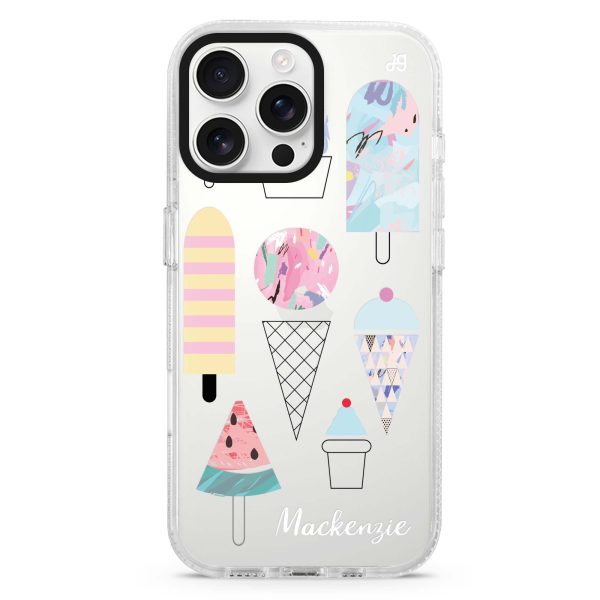 Artistic Ice cream II iPhone Ultra Clear Case Online