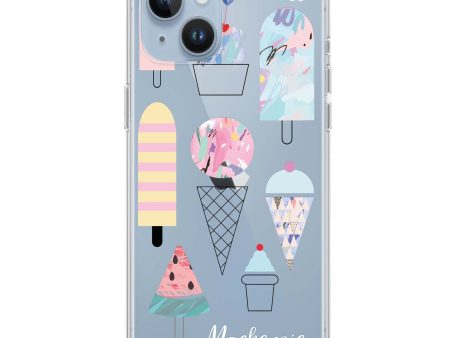 Artistic Ice cream II iPhone 13 Mini Ultra Clear Case For Cheap