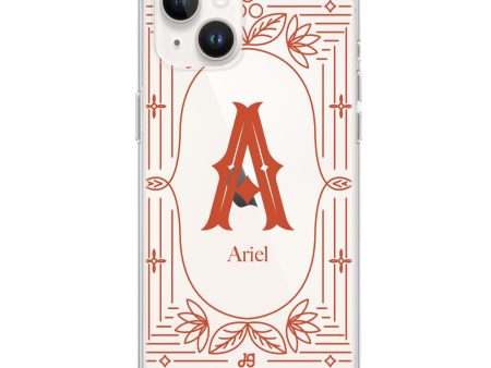 Artistic Monogram I iPhone 13 Ultra Clear Case Discount