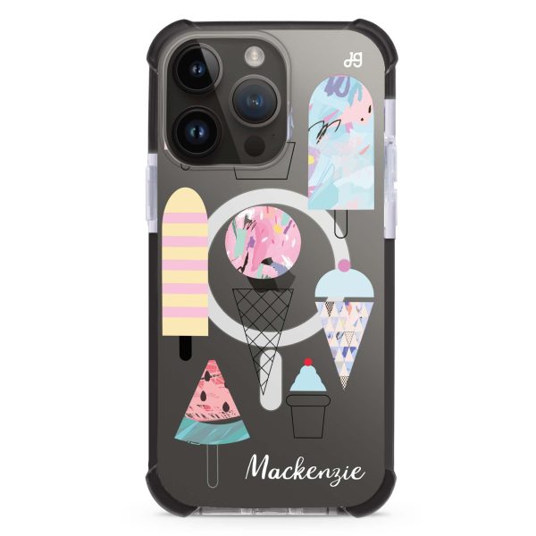 Artistic Ice cream II iPhone 13 Pro Max MagSafe Compatible Ultra Shockproof Case on Sale