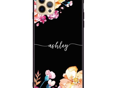 Art of Flowers iPhone 12 Pro Max Glass Case Hot on Sale