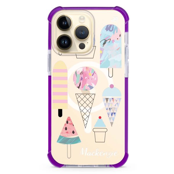 Artistic Ice cream II iPhone 13 Pro Max MagSafe Compatible Ultra Shockproof Case on Sale