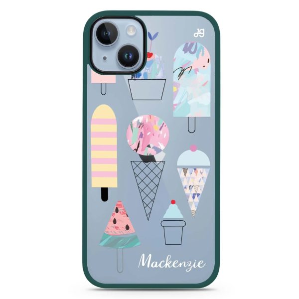 Artistic Ice cream II iPhone 15 Plus Impact Guard Bumper Case Online Sale