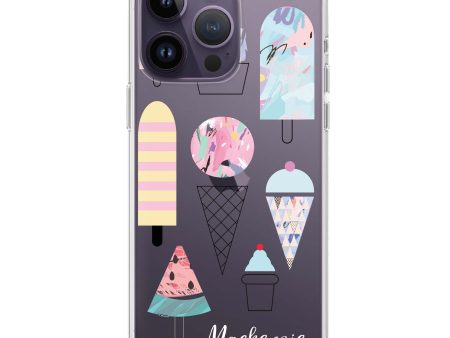 Artistic Ice cream II iPhone 13 Pro Ultra Clear Case Fashion