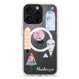 Artistic Ice cream II iPhone 14 Pro MagSafe Compatible Ultra Clear Case Discount