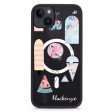 Artistic Ice cream II iPhone 14 Plus MagSafe Compatible Impact Guard Bumper Case on Sale