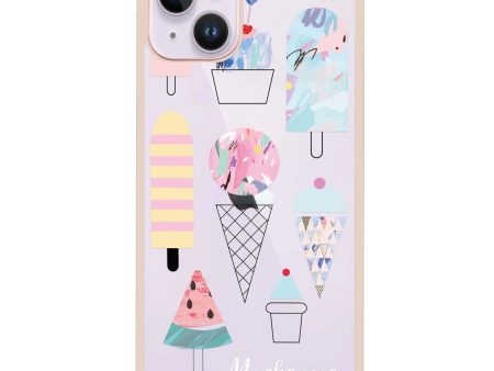 Artistic Ice cream II iPhone 14 Plus Impact Guard Bumper Case Discount