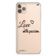 Always be true love with passion I iPhone 11 Pro Ultra Clear Case Online Sale