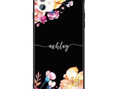 Art of Flowers iPhone 11 Glass Case For Sale