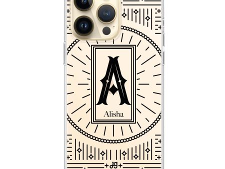 Artistic Monogram II iPhone 13 Pro Max Ultra Clear Case Online now