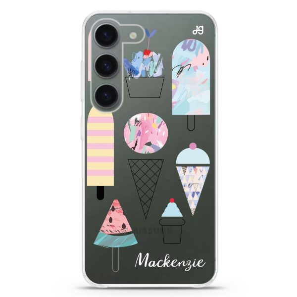 Artistic Ice cream II Samsung Galaxy Ultra Clear Case Supply