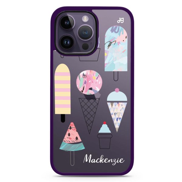 Artistic Ice cream II iPhone 14 Pro Impact Guard Bumper Case Online now