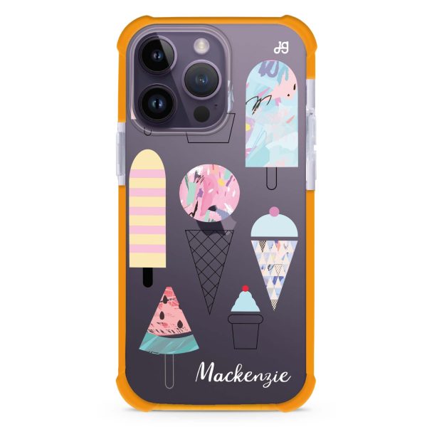 Artistic Ice cream II iPhone 12 Pro Ultra Shockproof Case For Discount