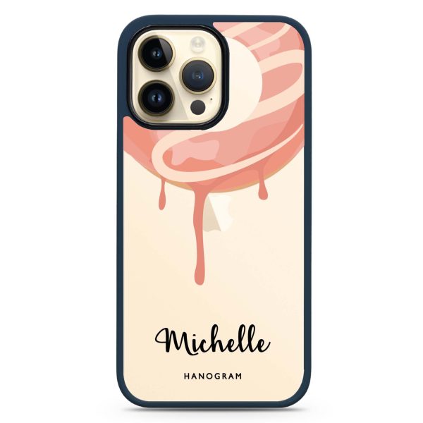 Yummy Donut I iPhone 14 Pro Impact Guard Bumper Case For Sale