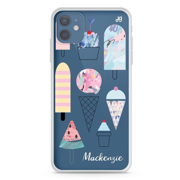 Artistic Ice cream II iPhone 12 Ultra Clear Case Online Hot Sale