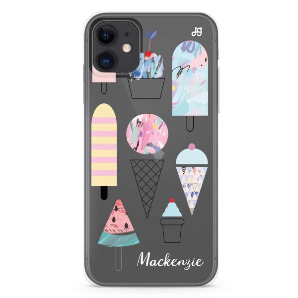 Artistic Ice cream II iPhone 11 Ultra Clear Case Sale