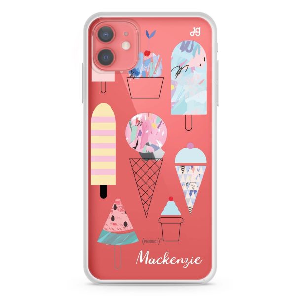 Artistic Ice cream II iPhone 12 mini Ultra Clear Case For Cheap