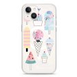 Artistic Ice cream II iPhone 14 Plus MagSafe Compatible Ultra Clear Case Cheap