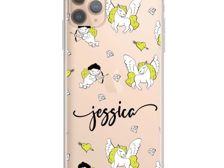 Angel & Unicorn Custom iPhone 11 Pro Ultra Clear Case Online