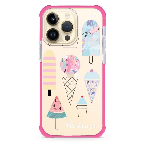 Artistic Ice cream II iPhone 13 Pro Ultra Shockproof Case on Sale