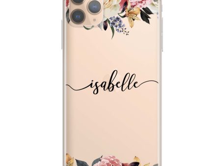 Art of Classic Floral iPhone 11 Pro Max Ultra Clear Case Online now