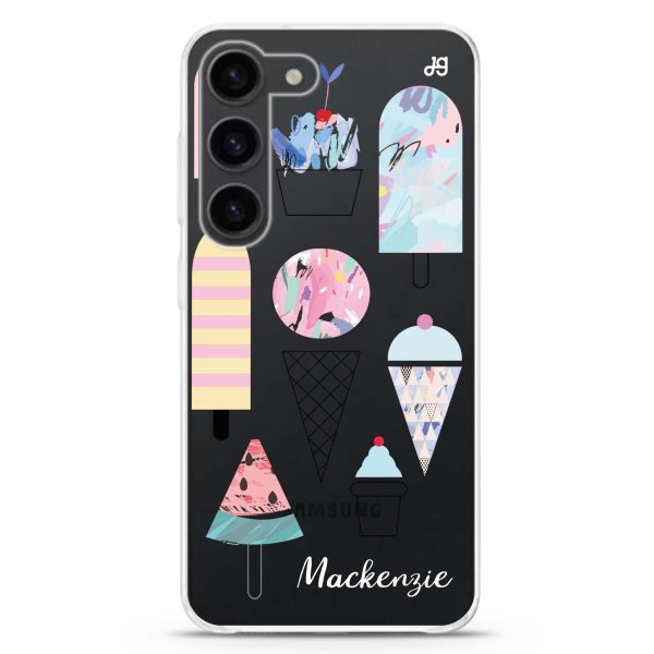 Artistic Ice cream II Samsung Galaxy Ultra Clear Case Supply