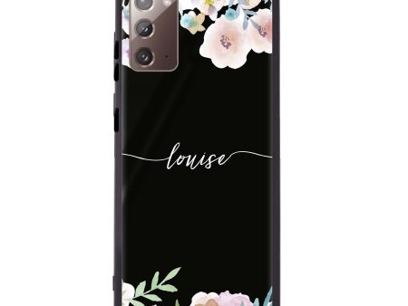 Art of Floral Samsung Note 20 Glass Case For Sale