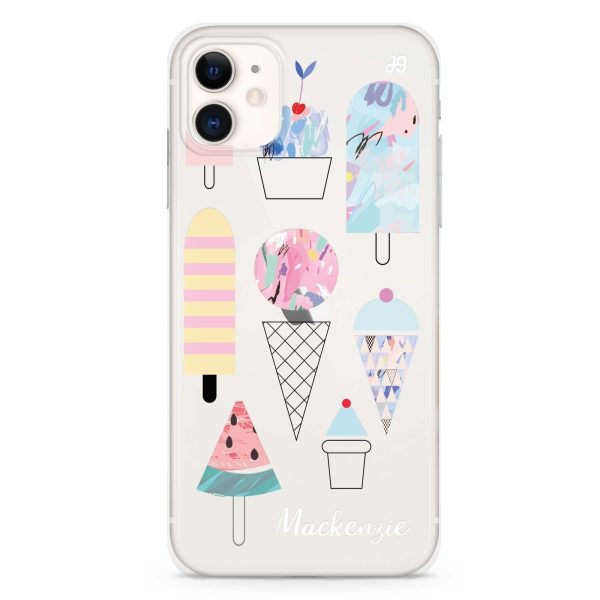 Artistic Ice cream II iPhone 11 Ultra Clear Case Sale