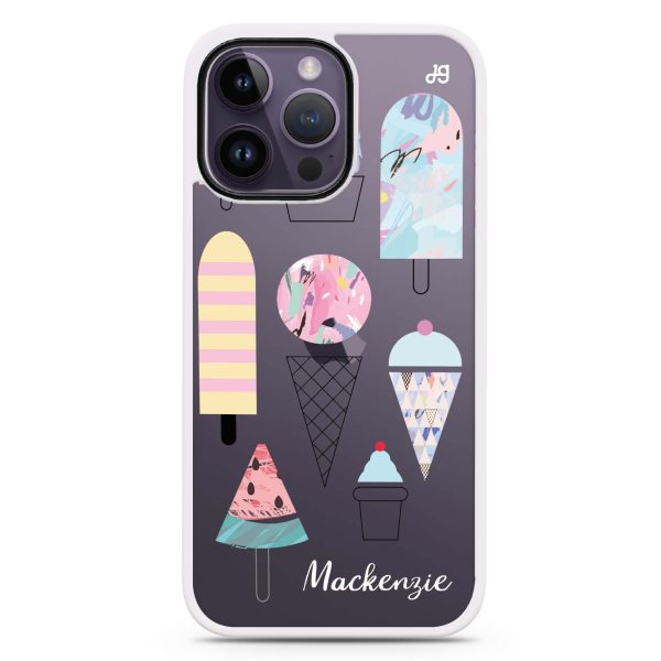 Artistic Ice cream II iPhone 13 Pro Impact Guard Bumper Case For Cheap