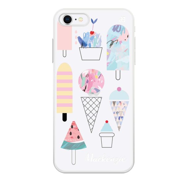 Artistic Ice cream II iPhone SE Ultra Clear Case Online now