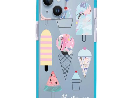 Artistic Ice cream II iPhone 14 Plus Ultra Shockproof Case For Sale