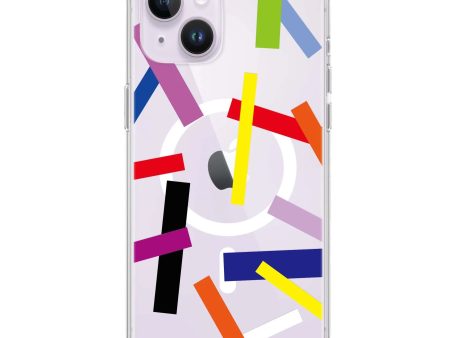 Abstract Art iPhone 13 MagSafe Compatible Ultra Clear Case Online now