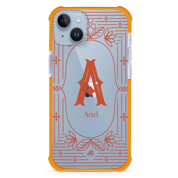 Artistic Monogram I iPhone 14 Ultra Shockproof Case Cheap