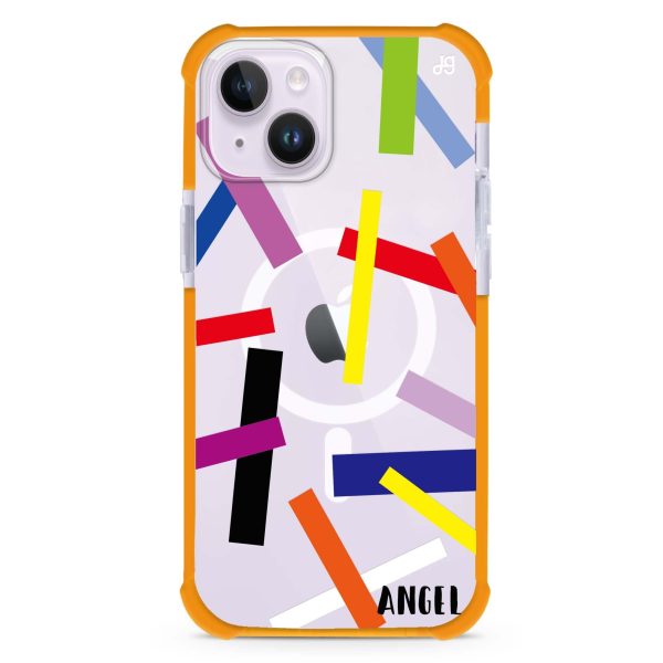 Abstract Art iPhone 14 MagSafe Compatible Ultra Shockproof Case Online Sale