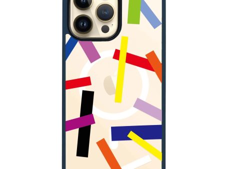 Abstract Art iPhone 14 Pro MagSafe Compatible Impact Guard Bumper Case Online