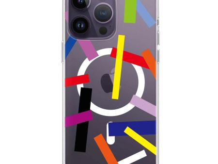 Abstract Art iPhone 12 Pro Max MagSafe Compatible Ultra Clear Case For Cheap