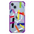 Abstract Art iPhone 14 Plus MagSafe Compatible Ultra Shockproof Case Online Sale