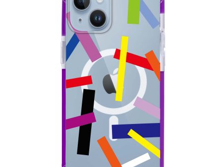 Abstract Art iPhone 14 Plus MagSafe Compatible Ultra Shockproof Case Online Sale