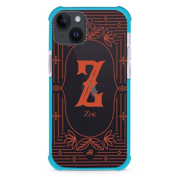 Artistic Monogram I iPhone 14 Ultra Shockproof Case Cheap